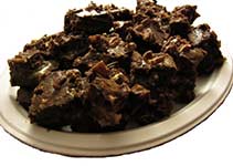 caramel brownies