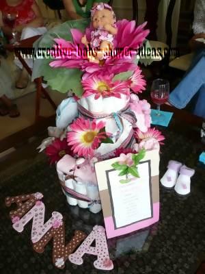 anne geddes mod doll diaper cake