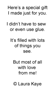 diaper cake poem