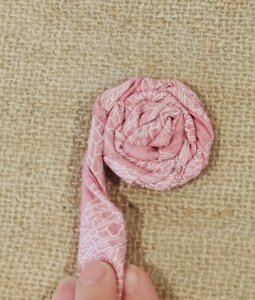 burlap baby shower wreath