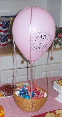 Hot Air Balloon Centerpiece