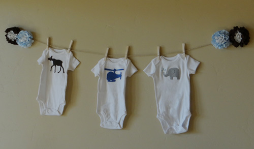 rustic baby shower