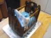 Crib Baby Shower Cake